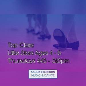 Tap Class for Little Stars Ages 4 to 6