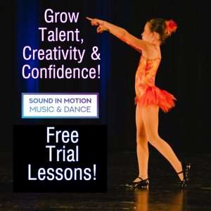 Free trial lessons at Sound in Motion