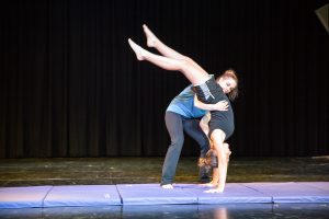 Miss Alicia spoting acro